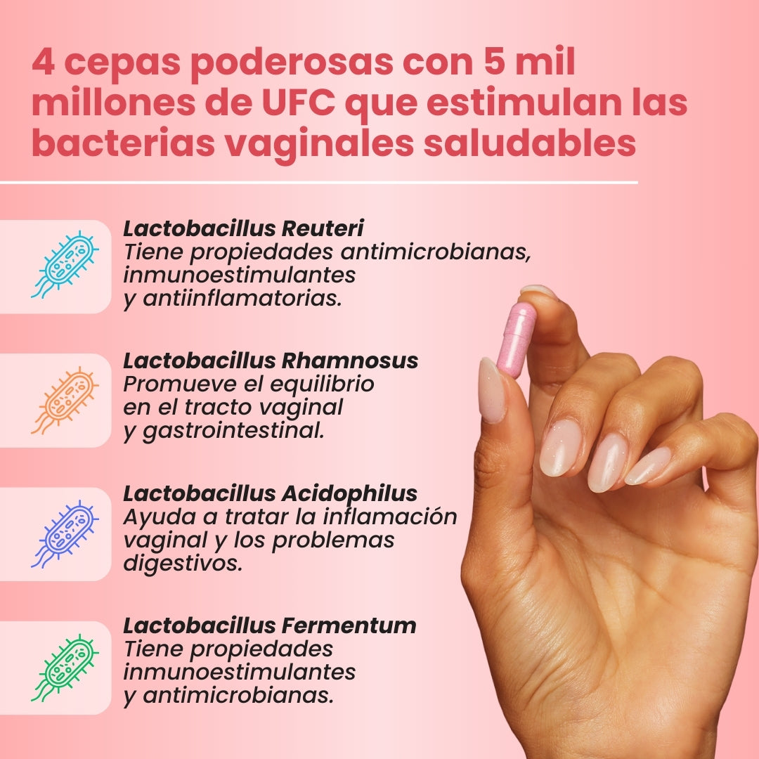 Elimina y previene infecciones, el mal olor y picazón en tu zona íntima en solo 1 semana