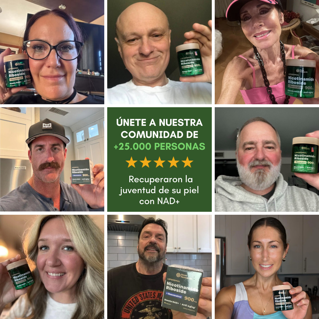 Restaura tu energía, rejuvenece tus células y potencia tu mente con NAD+, vive más y mejor
