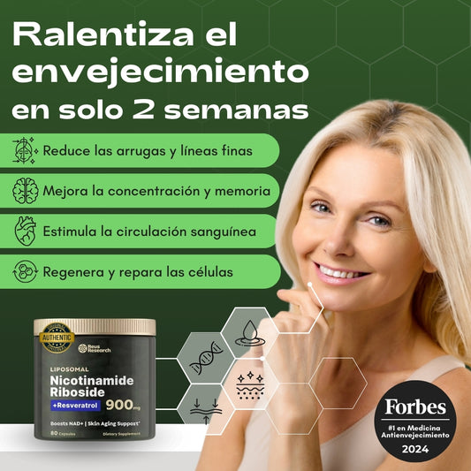 Restaura tu energía, rejuvenece tus células y potencia tu mente con NAD+, vive más y mejor