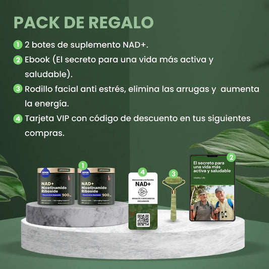 NAD+ ORIGINAL Elimina las arrugas y los signos del envejecimiento en 1 semana