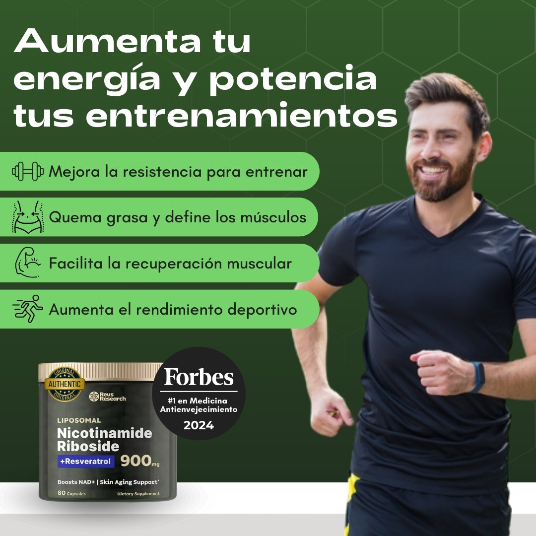 Recupera tu vitalidad y potencia tu rendimiento con NAD+