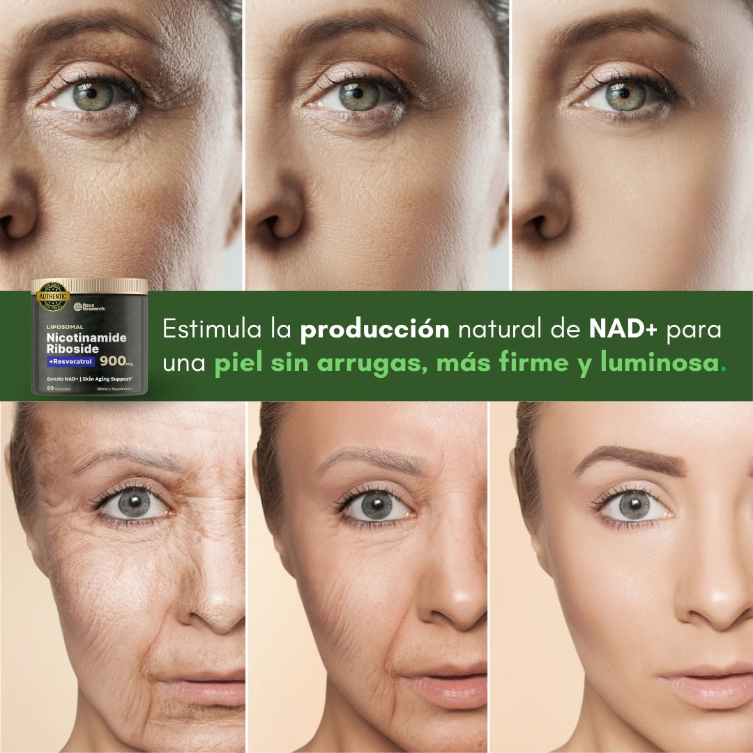 Restaura tu energía, rejuvenece tus células y potencia tu mente con NAD+, vive más y mejor