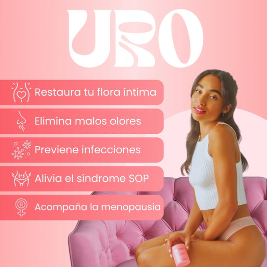 Previene infecciones íntimas, alivia el SOP y equilibra tu bienestar en la menopausia con URO