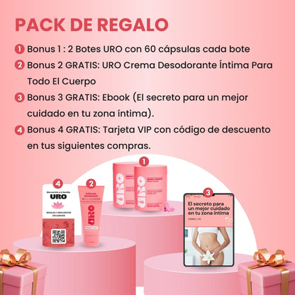 URO Probiotic 60 cápsulas - El Impacto Real de las infecciones en la Vida de las Mujeres