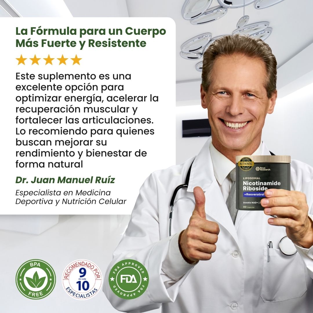 Recupera tu vitalidad y potencia tu rendimiento con NAD+